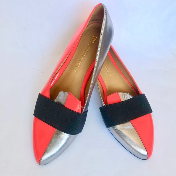 United Nude Shoes - EUC United Nude Patent/Metallic Flats Size 7.5M